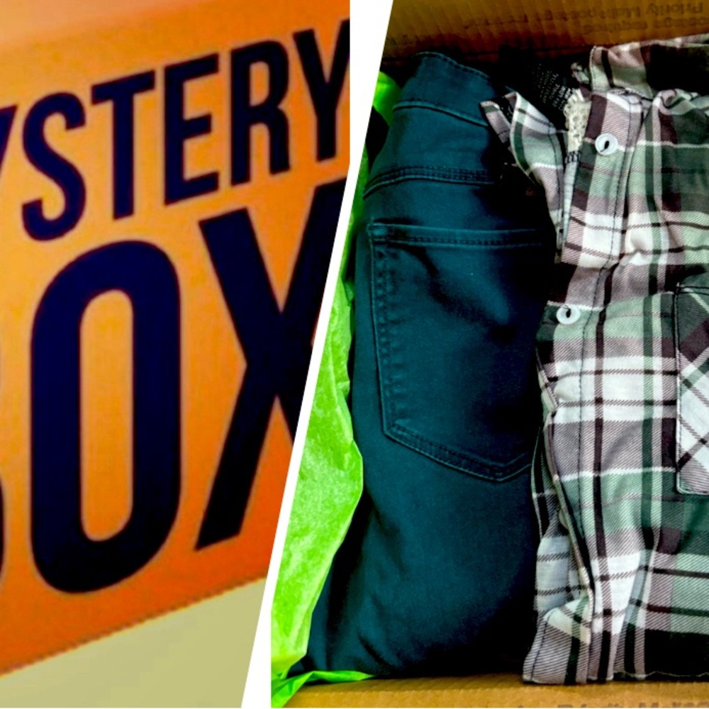 MYSTERY BOX WOMENS SIZE S CLOTHING BUNDLE FOR RESALE Or SELF MB74 5 Lb
